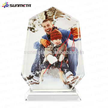 Sublimation crystal for wedding gift made in china yiwu hot sale